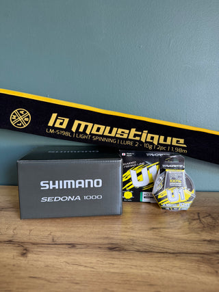 Kit Combo Perche Light - Moustique 2/10g + Sedona 1000