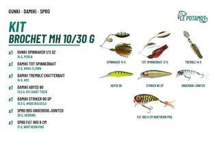 Kit Découverte Brochet MH 10/30 g