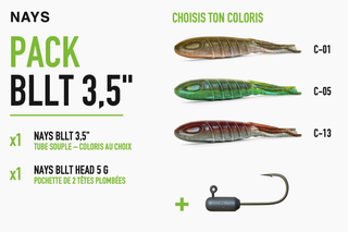 Pack Nays BLLT 3,5" + BLLT Head 5 g